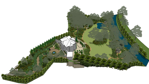 Garden design for Wentworth Estate Surrey